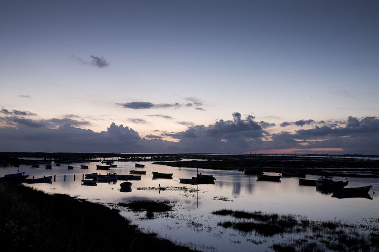 After the sunset, Morston, Norfolk
