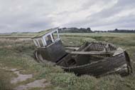 An old boat at Thornham, Norfolk